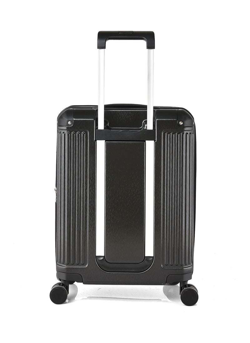 MAGELLAN Trolley travel bag hard cover Magellan Black 20 inch  - Image 4