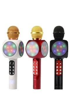 Generic Wireless Bluetooth Karaoke Microphone with Portable Player Speaker WS-1816  White  - Image 4