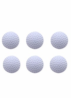 SYOSI Door Handle Bumper, Self-Adhesive Wall Protector, Door Knob Wall Shield Rubber Buffer Crash Pads Door Stoppers, for Furniture Crafts Glass Table,6 Piece  - Image 1