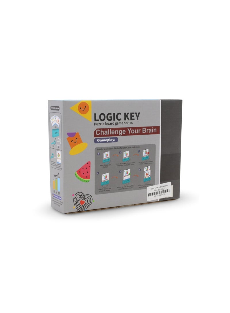 لعبة ألغاز "مفتاح المنطق" (Logic Key) - مقاس A3 - 40 قطعة - Image 2