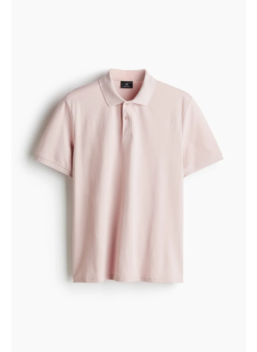 H&M Regular Fit Piqué Polo Shirt