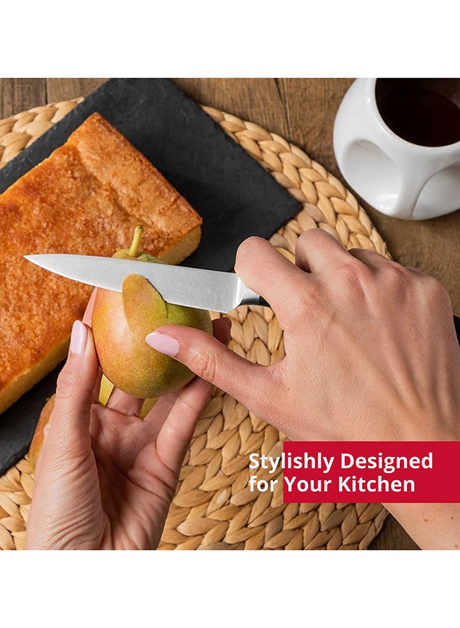 Feelings Stainless Steel Knife with Black Handle 9cm RC-KQ0796  - Image 4