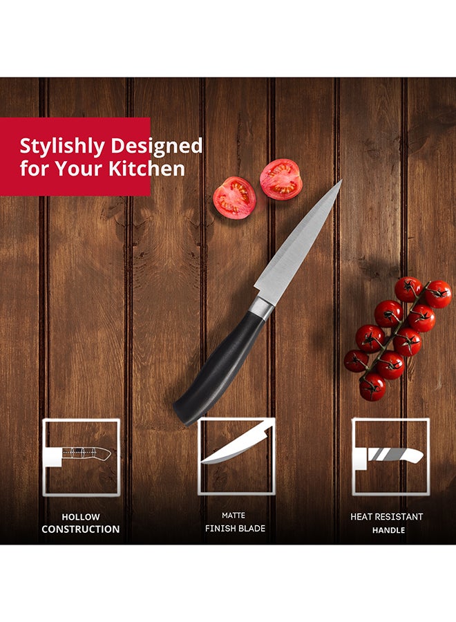 Feelings Stainless Steel Knife with Black Handle 9cm RC-KQ0796  - Image 5