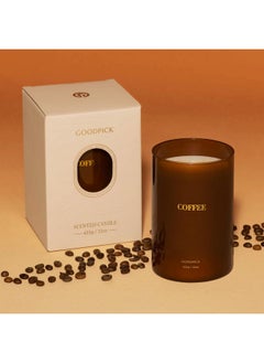Goodpick Goodpick Coffee Candles 22 oz, Scented Candles, Classic Candles for Home Scented, Soy Candle, Large Jar Candles for Women, Gifts for Men, Birthday Candle Gifts, 120 Hours Burn Time 2 Wicks  - Image 3