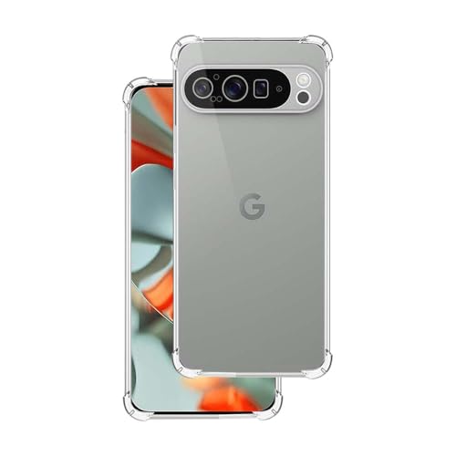7-Seven 7SEVEN® Back Cover for Google Pixel 9 Pro 5G Transparent Mobile Back Case Shock Proof Design Camera Edges Protection Crystal Clear Phone Case Silicon Soft TPU and Flexible Bumper Phone Cover - Image 1