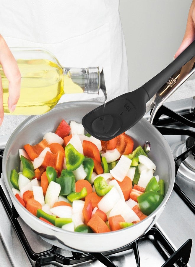 توفولو ملعقة عميقة من السيليكون بالكامل من فليكس-كور - أسود - Image 3