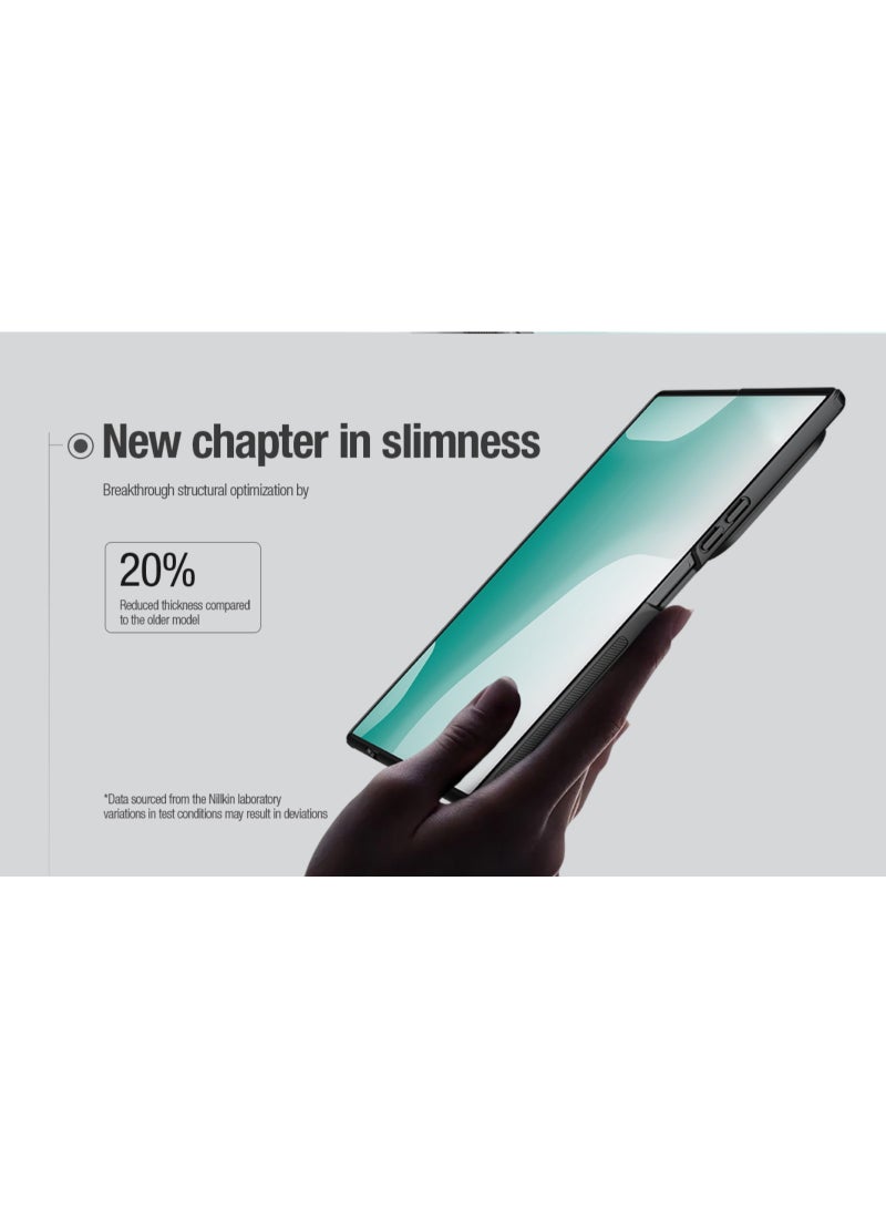 Nillkin Fold 7  Super Frosted Shield Fold Magnetic Hinge Protection Case With Stylus Pen Holder for Samsung Galaxy Z Fold7 Matte Finish - Image 4