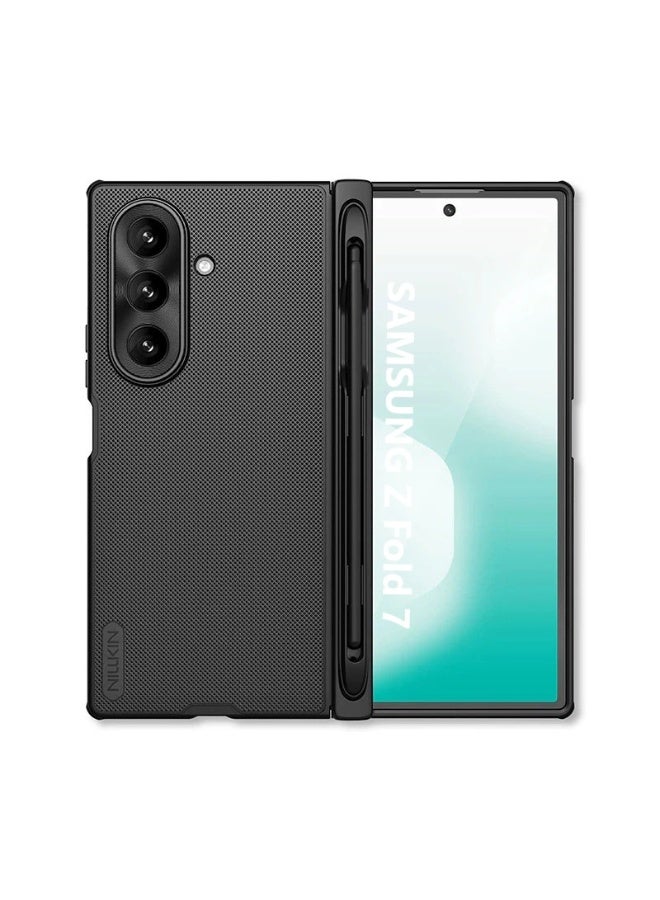 Nillkin Fold 7  Super Frosted Shield Fold Magnetic Hinge Protection Case With Stylus Pen Holder for Samsung Galaxy Z Fold7 Matte Finish - Image 1
