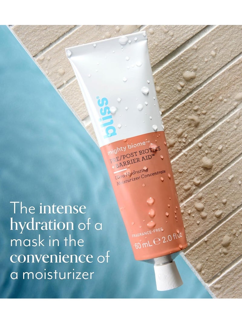 BLISS Bliss Mighty Biome Probiotic Nourishing Moisturizer | Ultra-Hydrating with Squalane & Coconut Oil | Strengthens Skin Barrier | 2 oz - Image 2