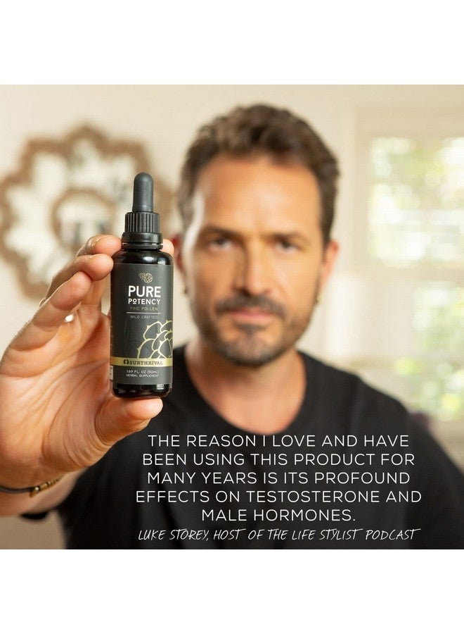 Surthrival: Pine Pollen Pure Potency Extract (1.69 fl oz), Increased Stamina, Hormone Balance, Energy & Endurance Restoration - Image 4