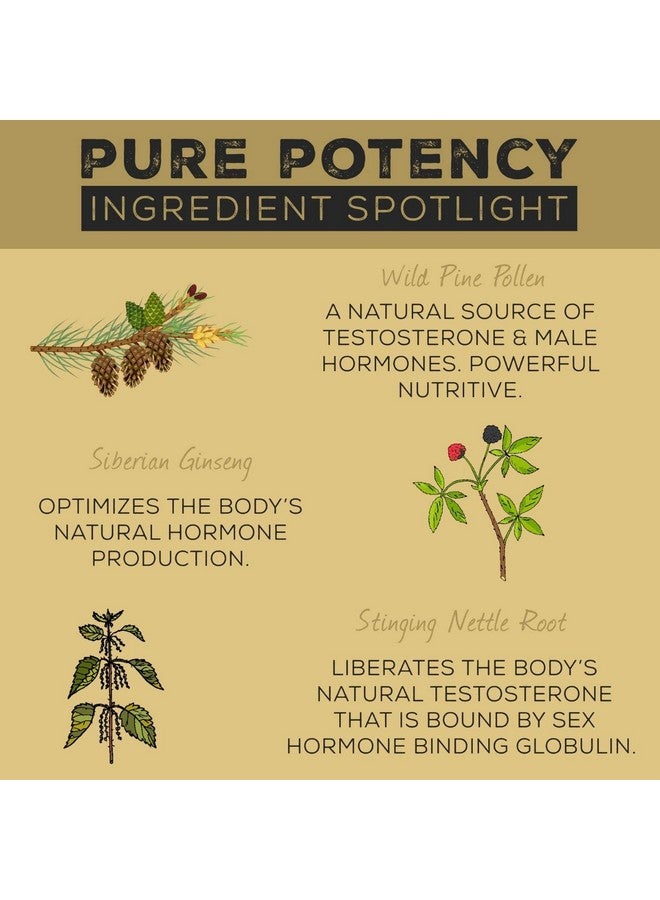 Surthrival: Pine Pollen Pure Potency Extract (1.69 fl oz), Increased Stamina, Hormone Balance, Energy & Endurance Restoration - Image 3