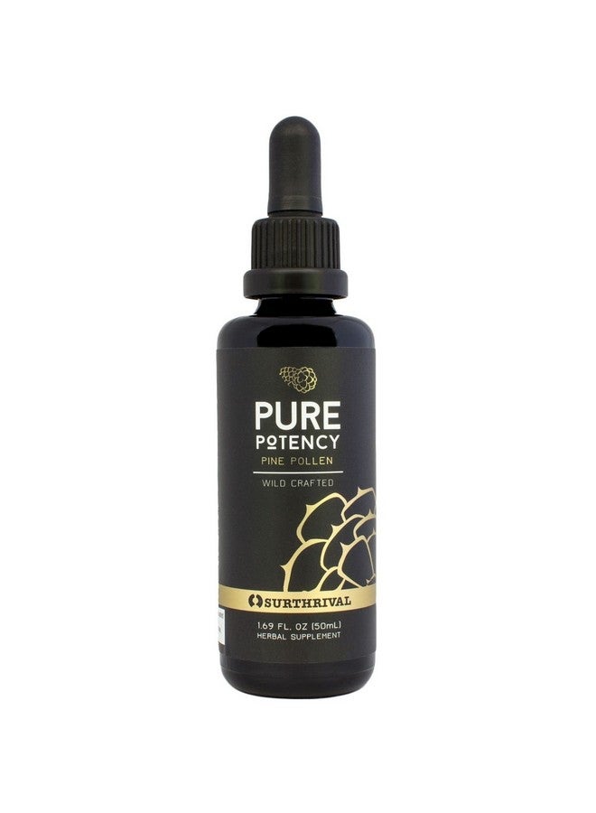 Surthrival: Pine Pollen Pure Potency Extract (1.69 fl oz), Increased Stamina, Hormone Balance, Energy & Endurance Restoration - Image 1