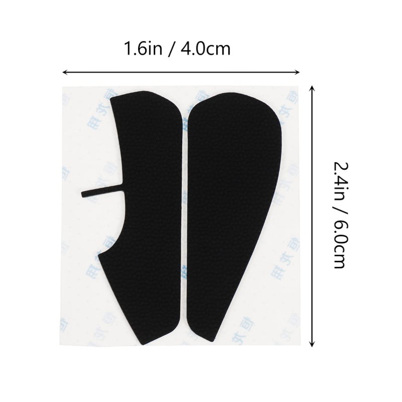 Rival Side Skates أقدام ماوس مريحة تقلل الاحتكاك للاستخدام في الألعاب والمكتب أسود - Image 3