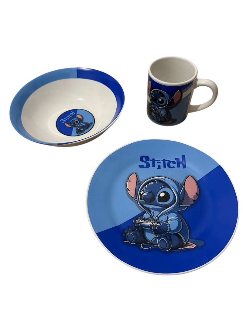 ستيتش طقم مكون من 5  قطع لشخصية ستيتش مستوحاة من سلسلة افلام ديزني ليلو وستيتش - Image 1