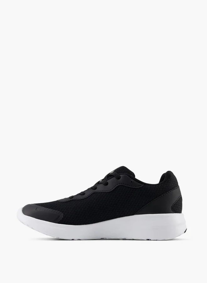 New Balance Boys' Logo Print Lace-Up Sports Shoes