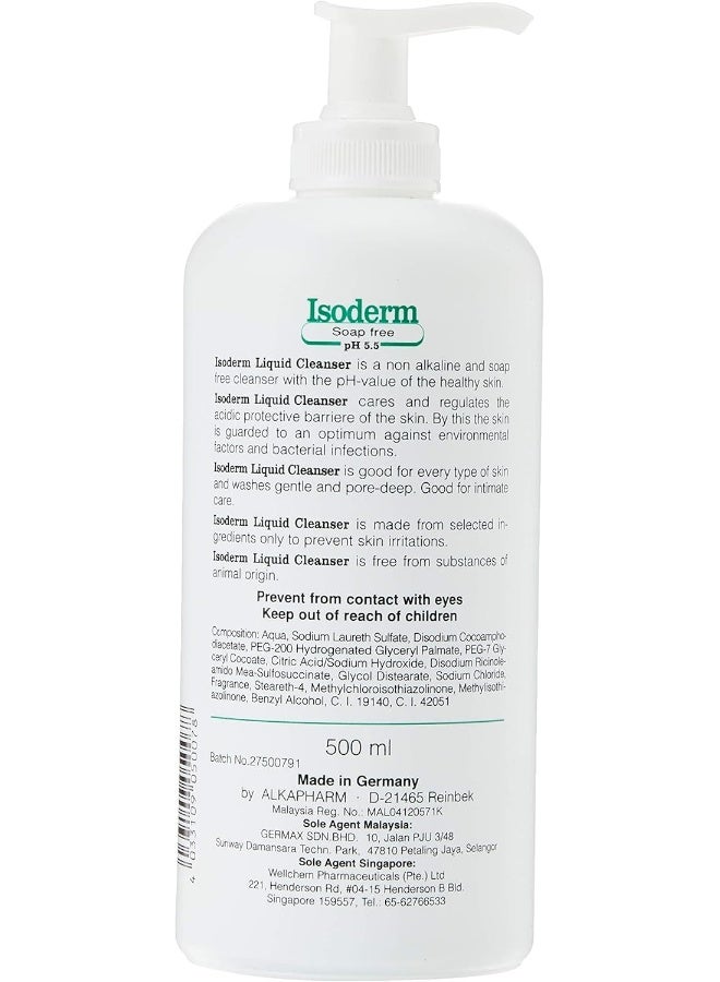ISODERM منظف سائل (500 مل) - Image 4