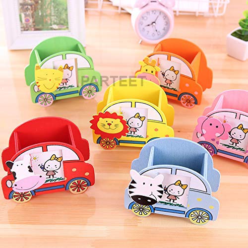 PARTEET Car Pen Stand(Flex) (Pack Of 6) Malticolour - Image 2