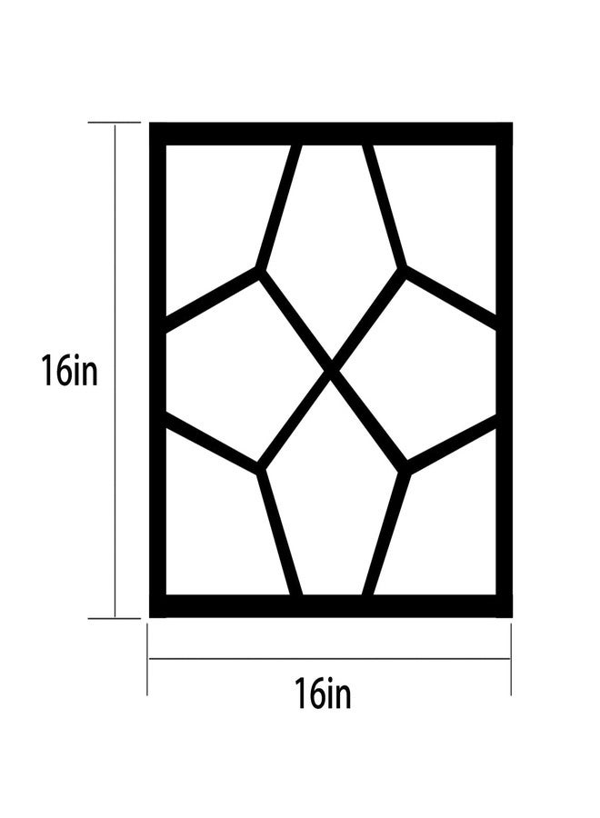 VanSmaGo Concrete Molds and Forms,2Packs 15.7 x 15.7 x 1.6 inch DIY Reusable Walkway Walk Maker Pathmate Paving Pavement Stepping Stone Outdoor Paver Path Garden Lawn Yard Patio Cement Mold - Image 2