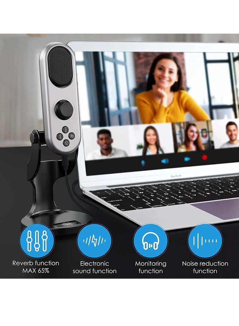 Jmary MC-PW7 Professional USB Microphone for Podcast live Streaming - Image 4