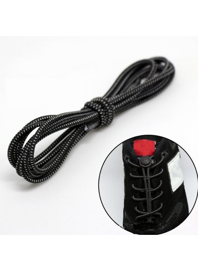 2 Pairs Elastic No Tie Shoe Laces,Tieless Shoelaces for Adults and Kids - Image 3