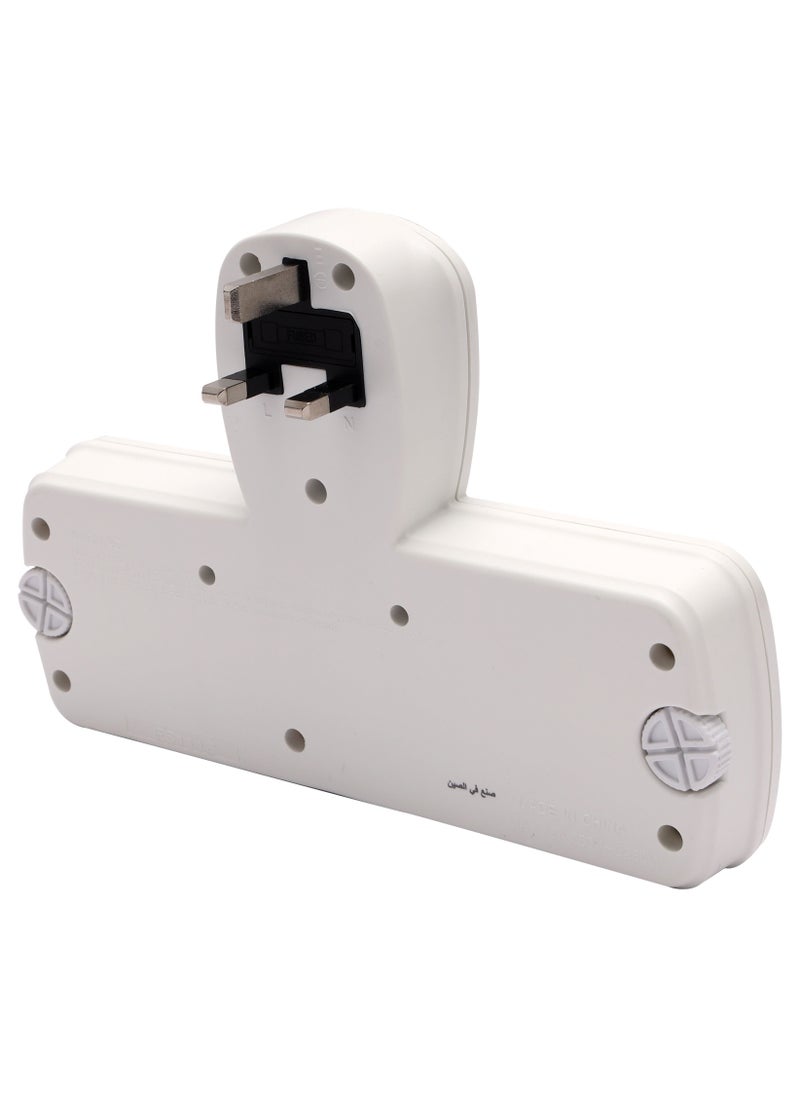Epsilon - Epsilon 3 Way Universal Socket- ES1112 - Image 1