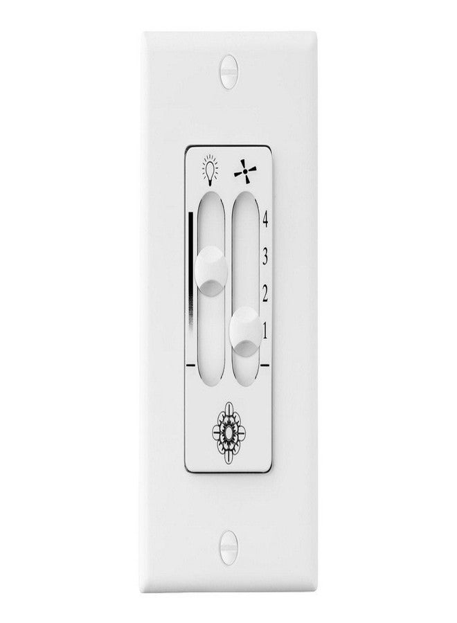 Monte Carlo ESSWC-6-WH Transitional Wall Control in White Finish, See Image - Image 1