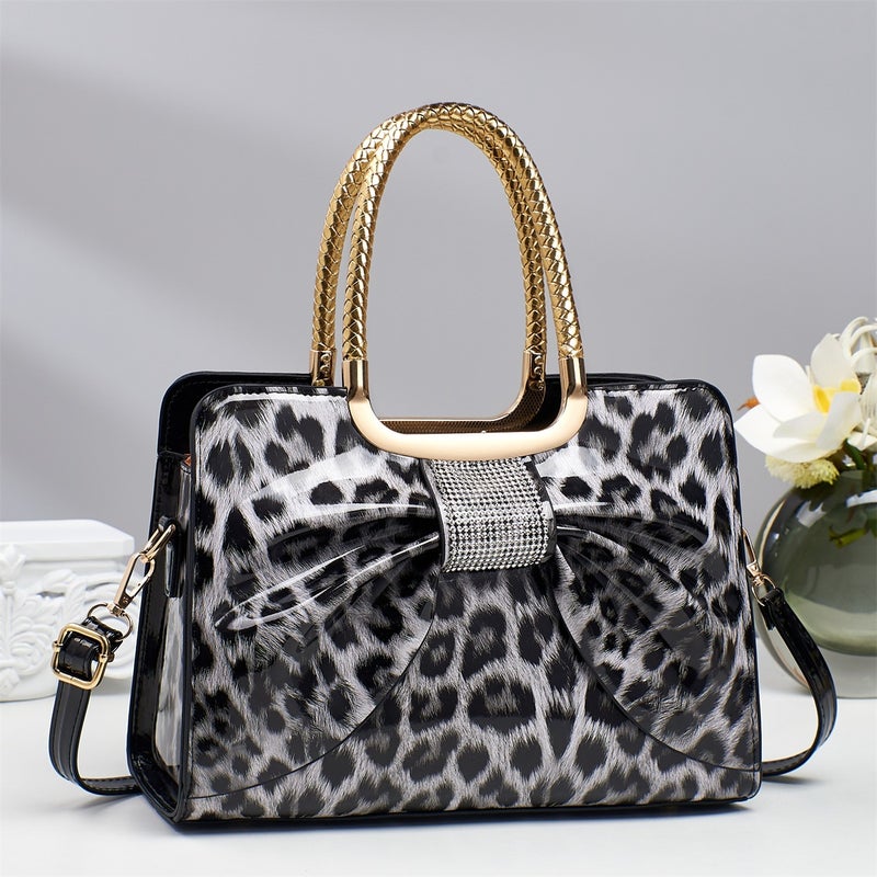Taizhou Women'S Bag Fashion Versatile Elegant Mother Bag Selling Patent Leather Glossy Women'S Bag Gift - Image 1