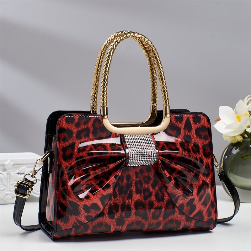 Taizhou Women'S Bag Fashion Versatile Elegant Mother Bag Selling Patent Leather Glossy Women'S Bag Gift - Image 4