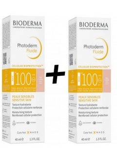 Bioderma Photoderm Max Natural Sunscreen SPF 100 40 ml, 2 pieces