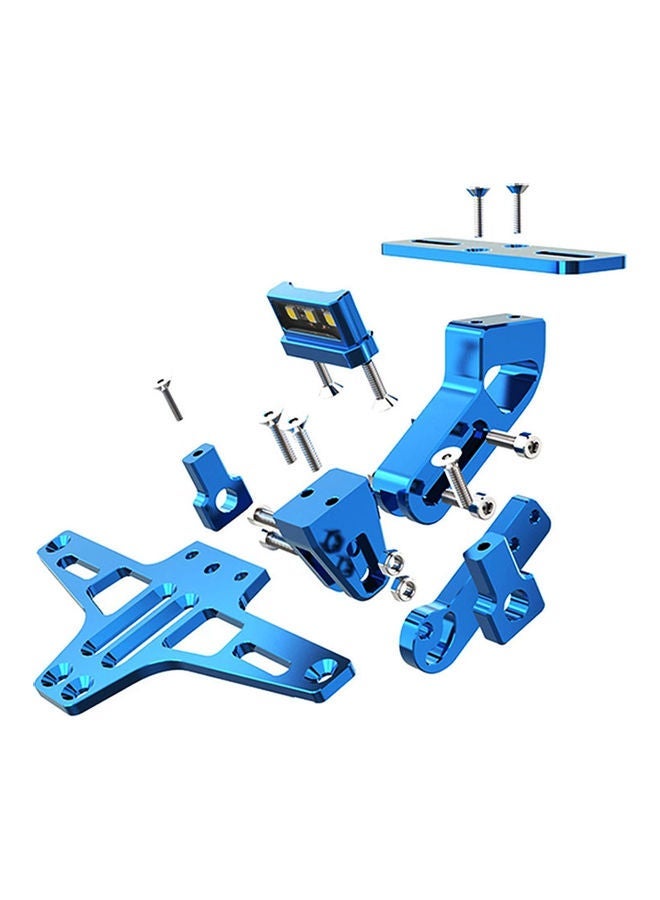 NIBEMINENT Motorcycle License Plate Bracket With LED Lights - Image 5