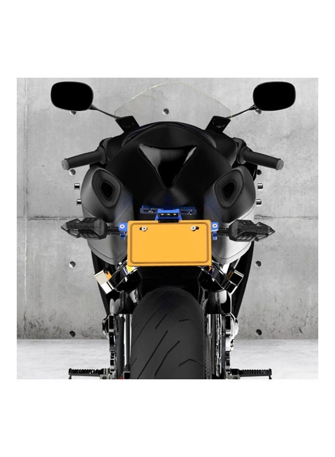 NIBEMINENT Motorcycle License Plate Bracket With LED Lights - Image 4