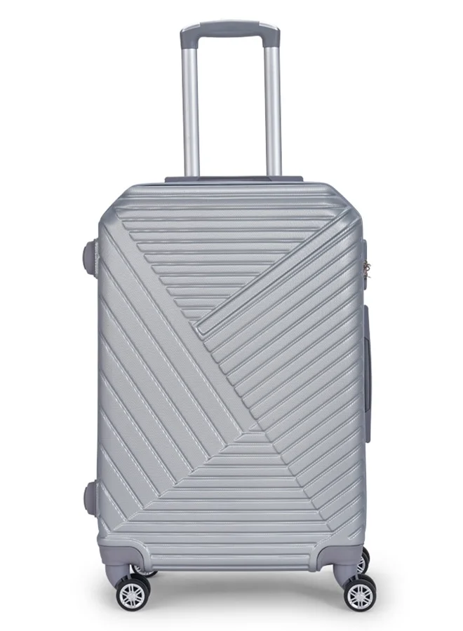 LIMRA Cabin Carry Check-In Luggage Trolley Size 20 inch Silver