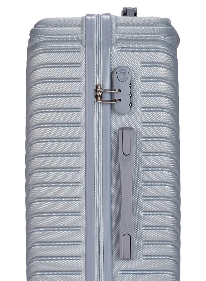 LIMRA Cabin Carry Check-In Luggage Trolley Size 20 inch Silver