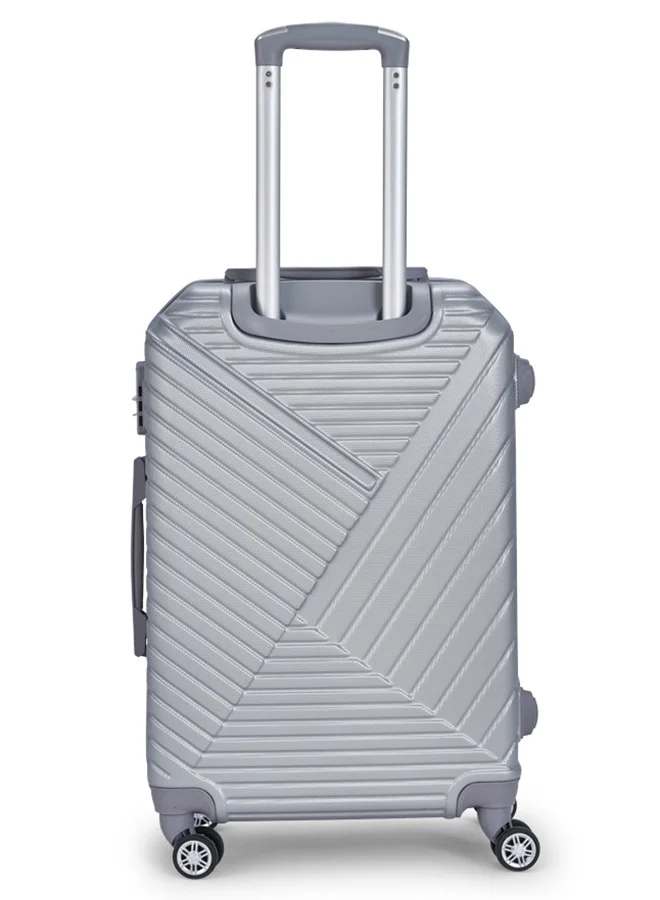 LIMRA Cabin Carry Check-In Luggage Trolley Size 20 inch Silver