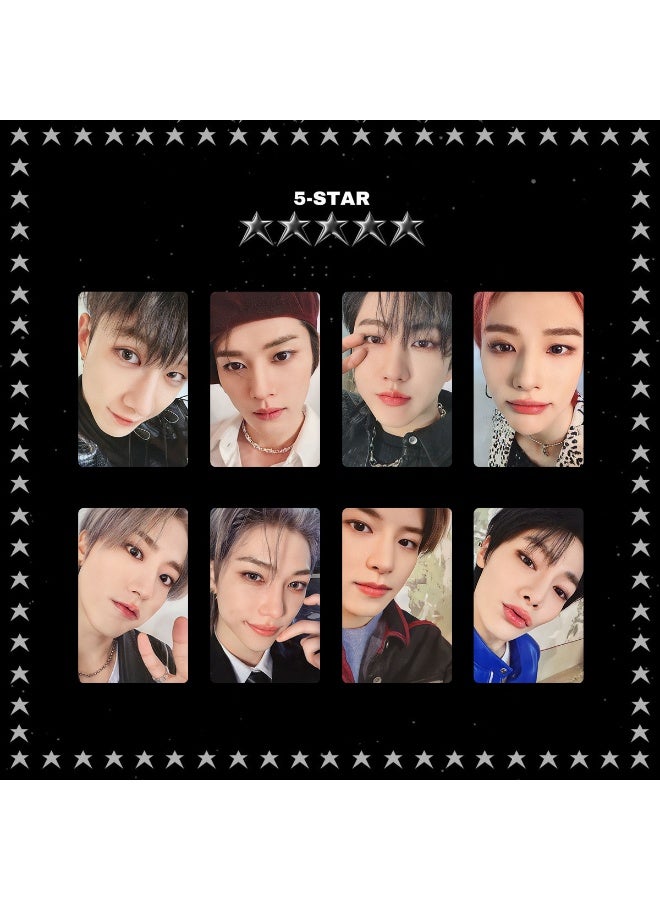 NIBEMINENT 8 Pcs Kpop Stray Kids 5 - STAR Lomo Cards Card For Fans Collection Gifts - Image 1