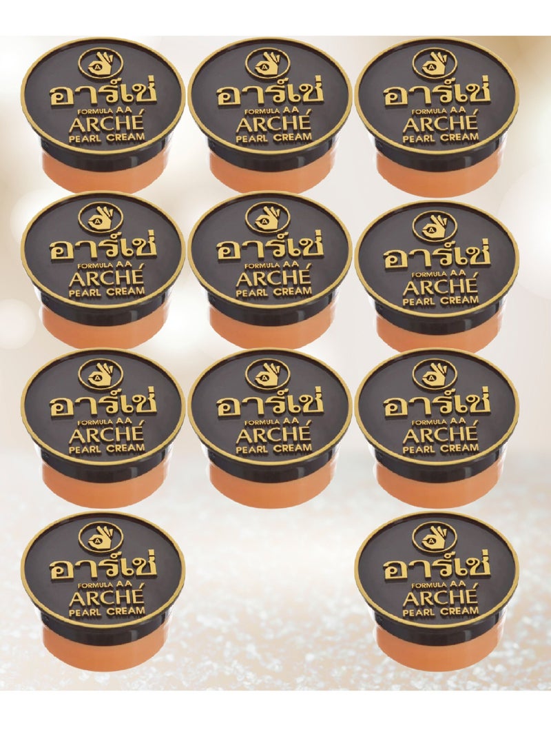أرش 11 قطع كريم تفتيح البشرة ارشي 5 غرام 3 قي 1 ذو خصائص متعددة منها تغطية البقع السوداء في الوجة حماية من اشعة الشمس تنعيم البشرة كريم قبل المكياج - Image 1
