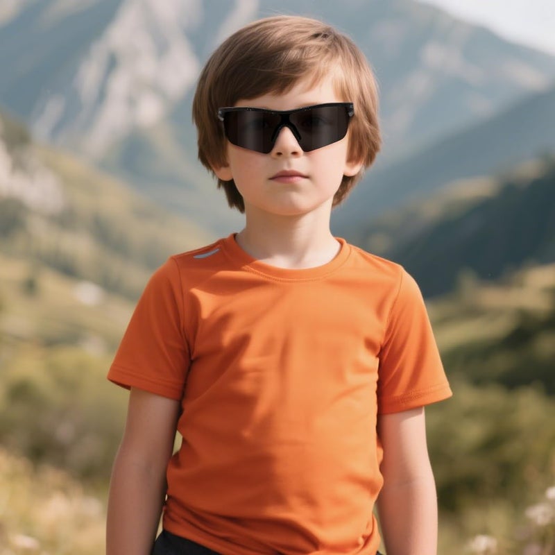 FEISEDY Kids Teens Baseball Polarized Sunglasses Sports TR90 Frame Boys Girls Cycling B2454 - Image 2