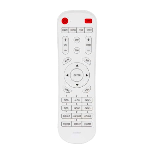 marman® Universal Projector Remote Control Model RM-P1562 Suitable for All Major 55 Projector Brands – Compatible Brand Names are Listed in Catalogue Image – Please Check the Catalogue Image - Image 1