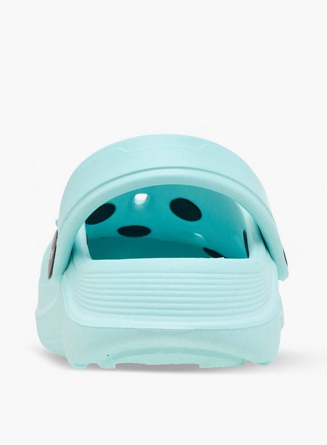 Aqua Jibbitz Charm Accent Clogs with Backstrap - Image 5
