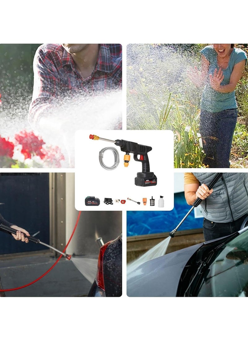 48V High Pressure Washer - Car Washing Machine - Cordless Portable Electric Water High Pressure Washer Gun, Used for Floor Cleaning of Car Washes and Garden Watering - pzsku/ZE061C04286F5E3A26870Z/45/_/1718368325/18feb2ff-d6f2-477d-ad52-0a13cad1dfc3