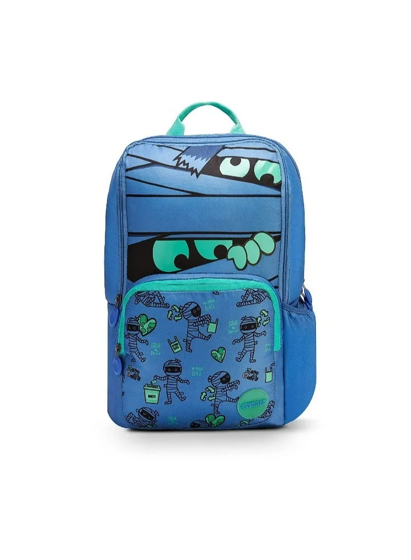 American Tourister  Diddle 2.0 Backpack 21L Capacity, Polyester, Mummy Blue|Front Storage Pocket|Lightweight|Ergo Back & Shoulder|Bottle Holder - 1 Year International Warranty  | Best Price UAE