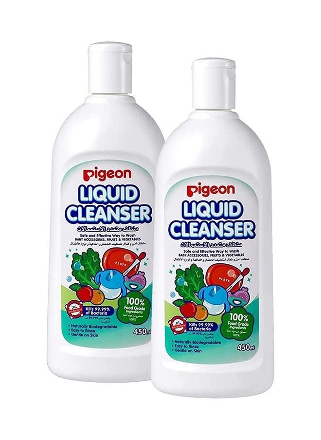 pigeon Liquid Cleanser 450ml Twin Pack  - Image 2