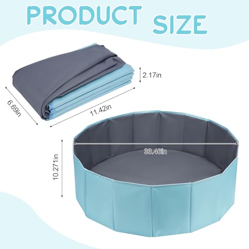 ChengFu Dog Ball Pit Foldable Ball Pit for Dog Balls Pit for Dogs Balls Pit for All Types of Dogs Suitable for Indoor and Outdoor Activities 3346inches in DiameterNo Ball Included - Image 5