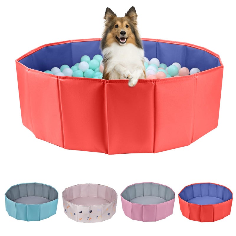 ChengFu Dog Ball Pit Foldable Ball Pit for Dog Balls Pit for Dogs Balls Pit for All Types of Dogs Suitable for Indoor and Outdoor Activities 3346inches in DiameterNo Ball Included - Image 3