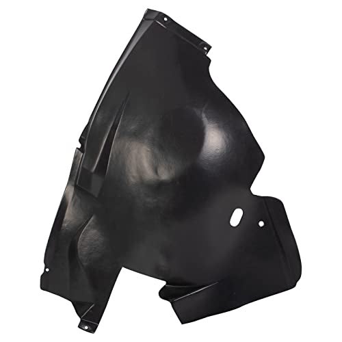 TRQ Front Right Forward Inner Fender Liner Black Passenger Side Compatible with 2000-2007 Ford Taurus 2000-2005 Mercury Sable FO1251114 - Image 1