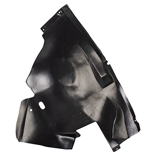 TRQ Front Right Forward Inner Fender Liner Black Passenger Side Compatible with 2000-2007 Ford Taurus 2000-2005 Mercury Sable FO1251114 - Image 4