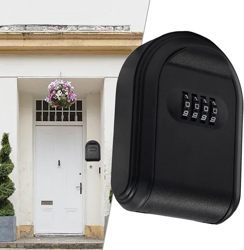 Blue Combination Key Lock Box Quick Installation Secure Key Storage - Image 4