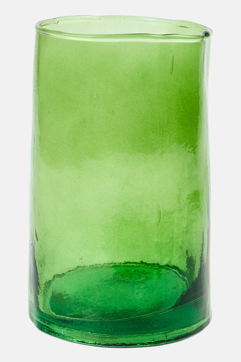 Muy Mucho Glass Vase 1890 ml, Green  - Image 1