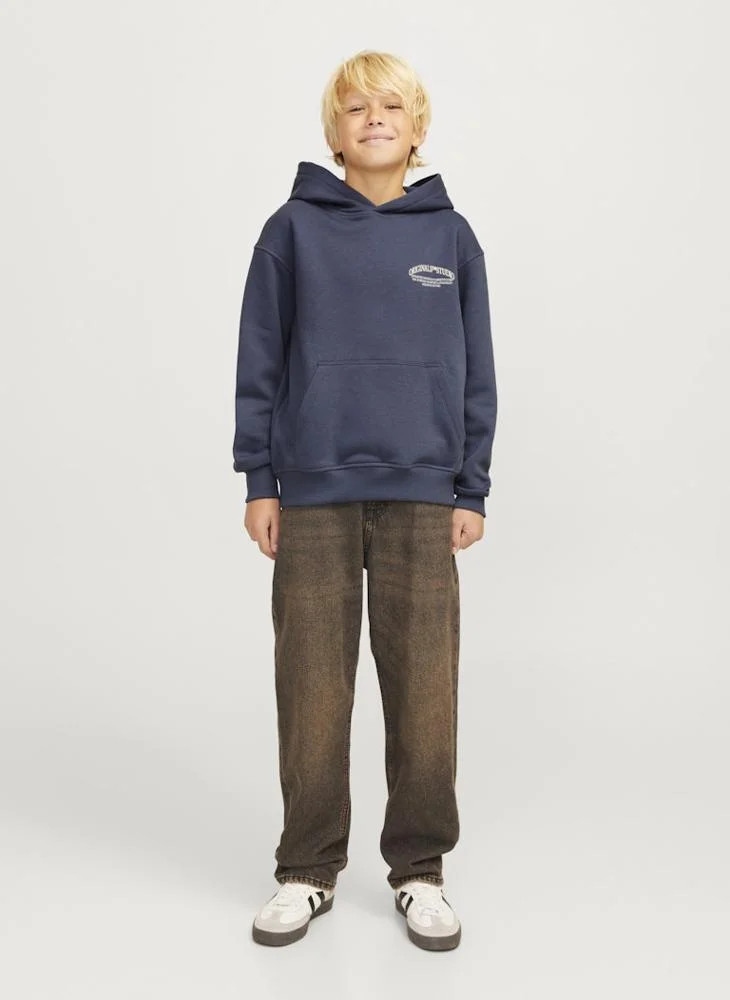 Jack & Jones Junior Kids Graphic Print Hoodie