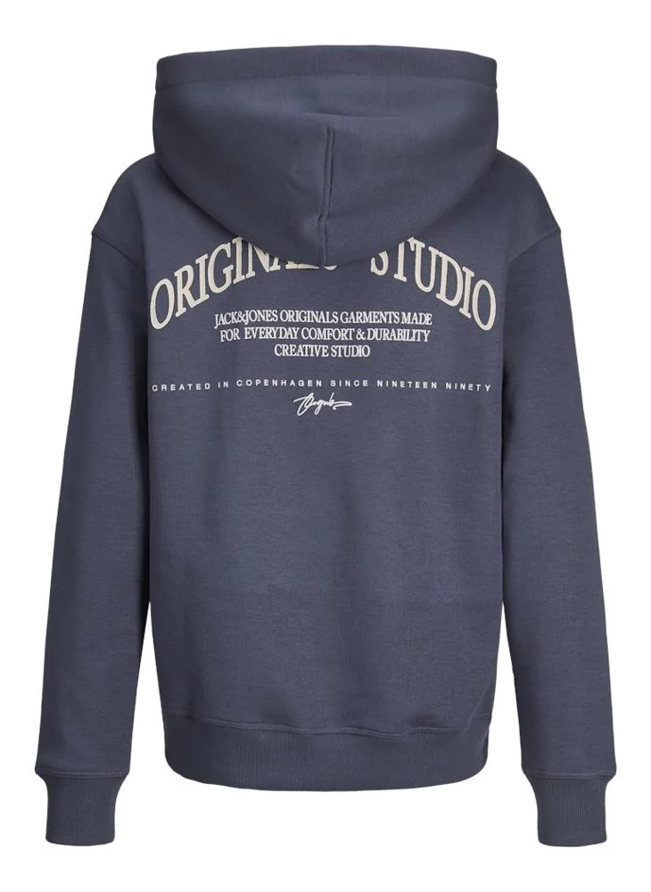 Jack & Jones Junior Kids Graphic Print Hoodie